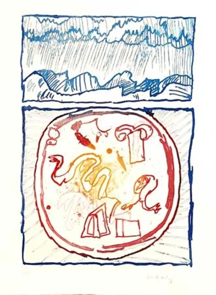 Grabado Alechinsky - Underground