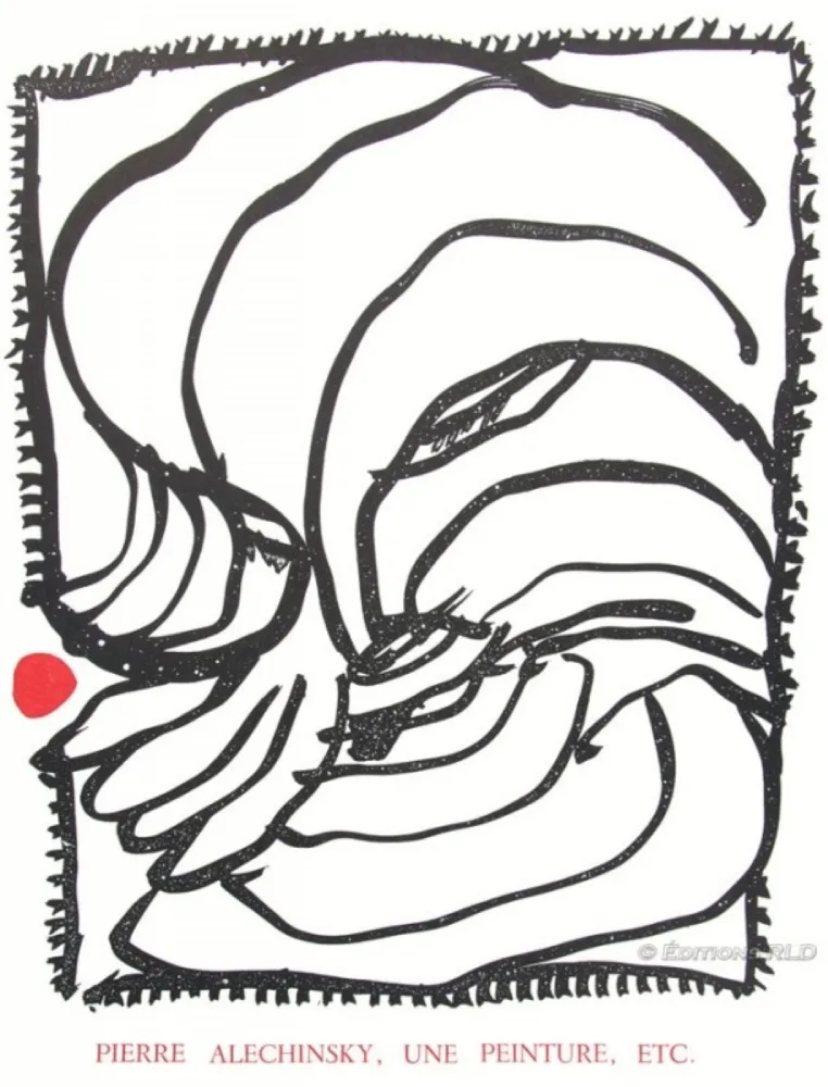 Sin Técnico Alechinsky - Une peinture etc...