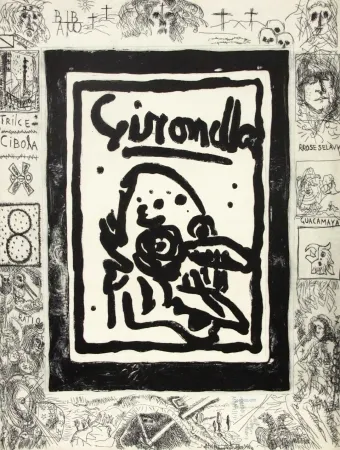 Litografía Alechinsky - Untitled