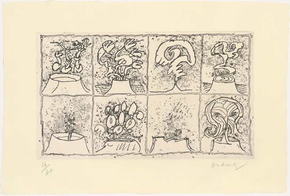 Aguafuerte Alechinsky - Vulcanalyses 02