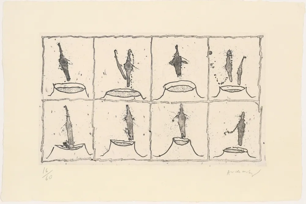 Aguafuerte Alechinsky - Vulcanalyses 04