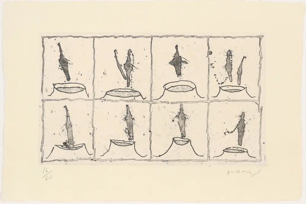 Aguafuerte Alechinsky - Vulcanalyses 04