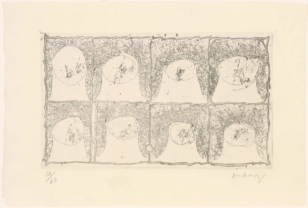 Aguafuerte Alechinsky - Vulcanalyses 06