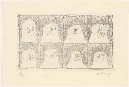 Aguafuerte Alechinsky - Vulcanalyses 06