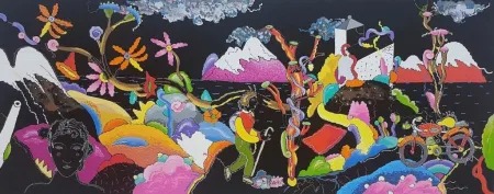 Serigrafía Alinari - Viaggio sulla scoliera