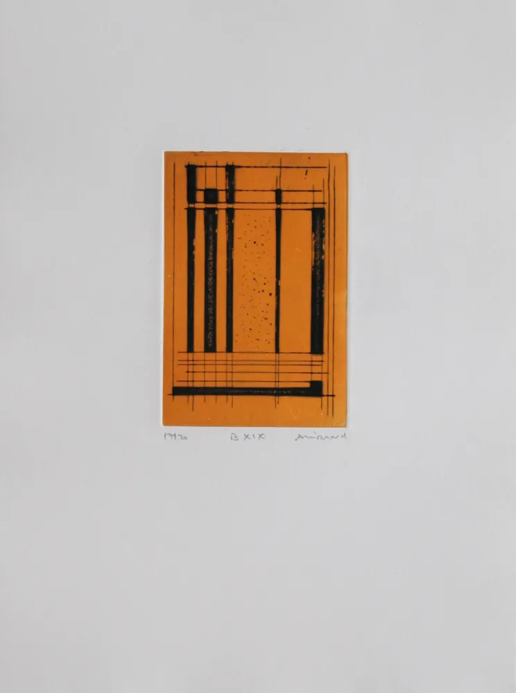 Aguatinta Allirand - B XIX