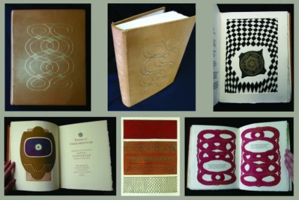 Grabado Allix - Omar Khayyam - The Rubaiyat