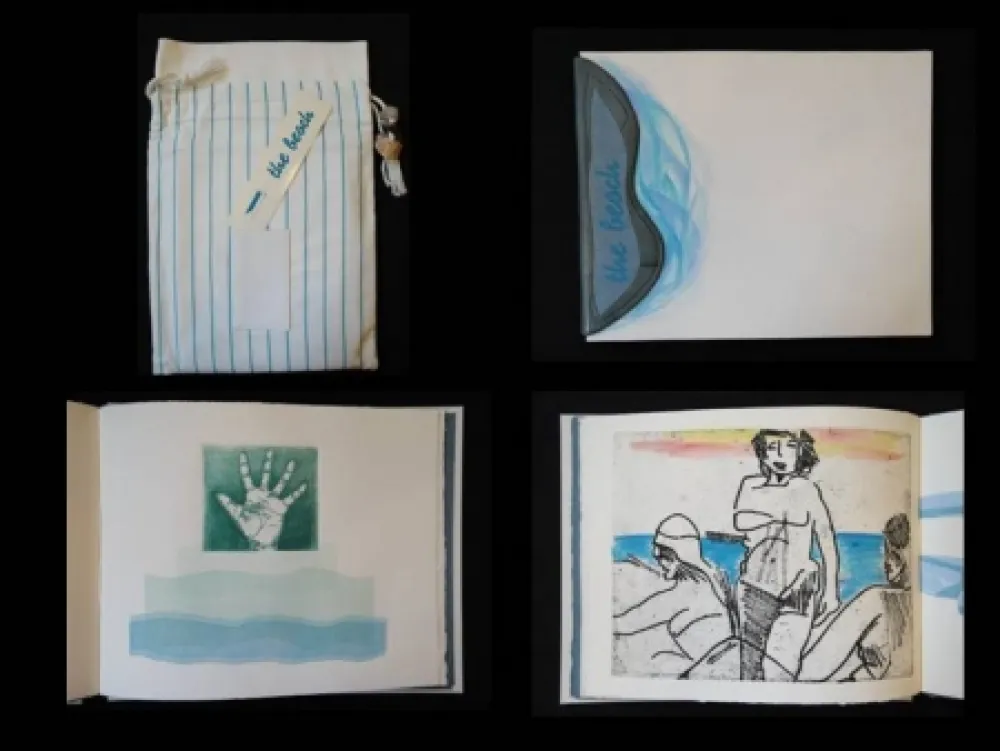 Libro Ilustrado Allix - The Beach, a short story