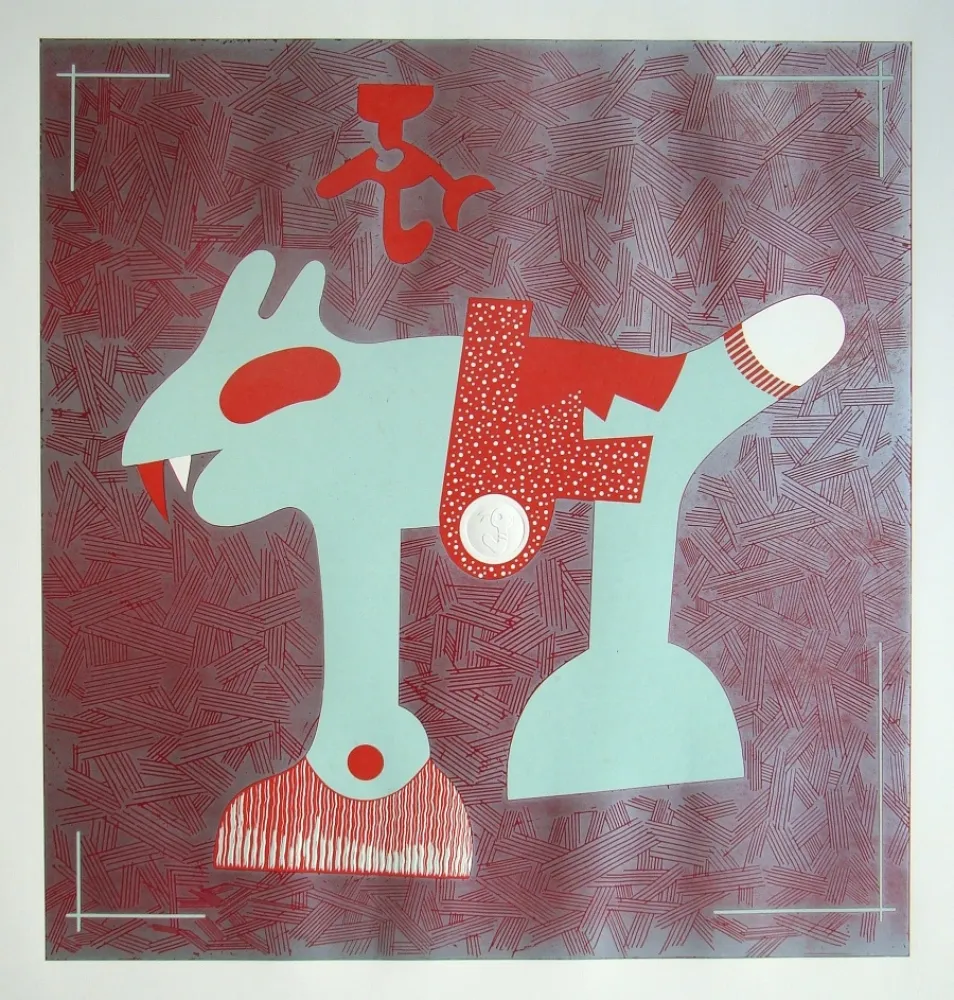 Serigrafía Alt - Zirkustier