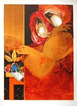 Aguafuerte Y Aguatinta Alvar -  	 Intimations sur La Vie