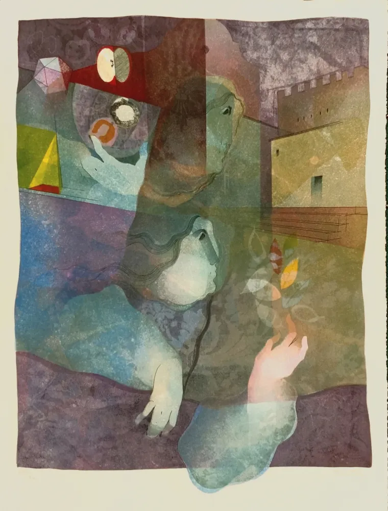 Serigrafía Alvar - LES FADES DE BENDORMIENES