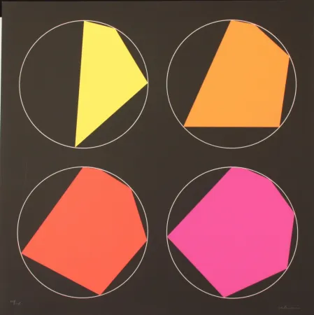 Serigrafía Alviani - PROGRESSIVI ISCRITTI NEL CERCHIO