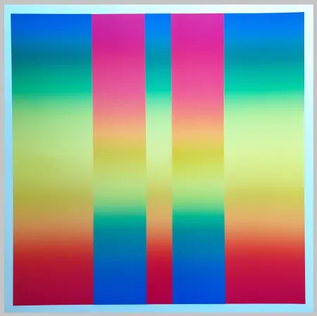 Serigrafía Alviani - Senza titolo