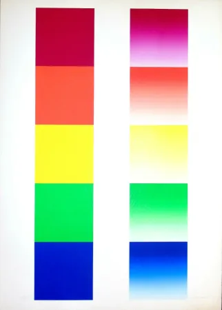 Serigrafía Alviani - Senza titolo