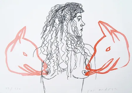 Serigrafía Andrea - Nu (Collection Naked)