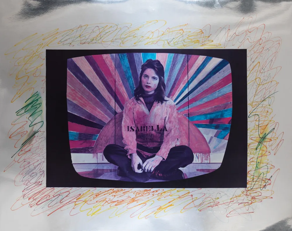 Serigrafía Angeli - Isabella Rossellini