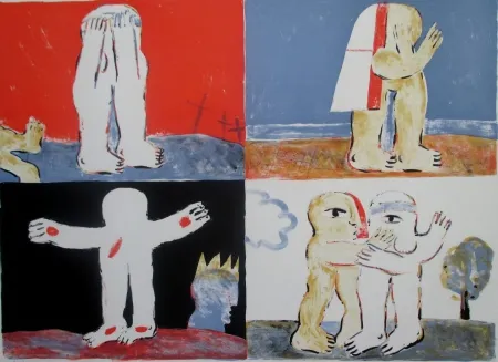 Litografía Antes - Engel der Geschichte