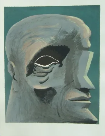 Litografía Antes - Omaggio a Michelangelo