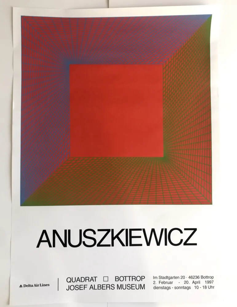 Cartel Anuszkiewicz - Josef Albers Museum