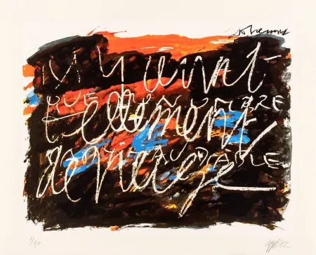 Serigrafía Appel - Duo 02 : il y avait