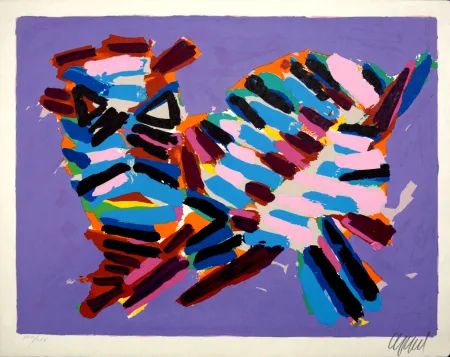 Litografía Appel - Innocent Cat, 1978 - Hand-signed!