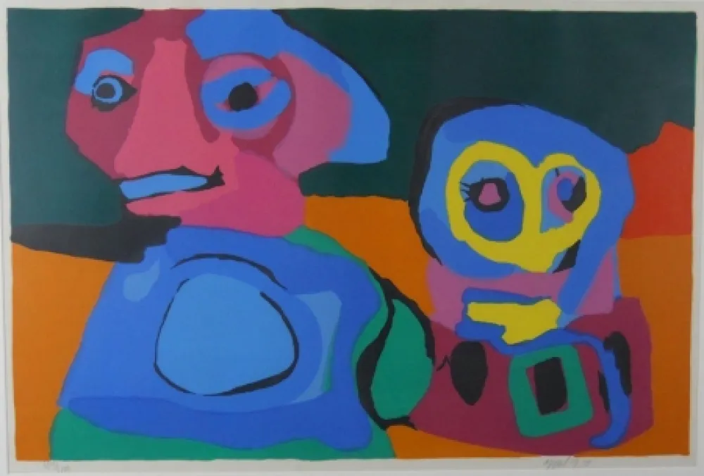 Serigrafía Appel - Looking Into the Infinite