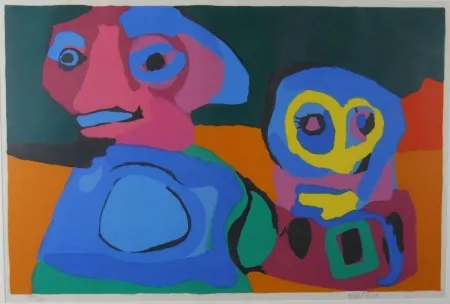 Serigrafía Appel - Looking Into the Infinite