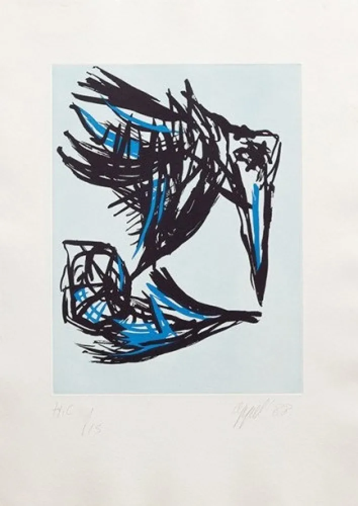 Aguatinta Appel - Los Pájaros