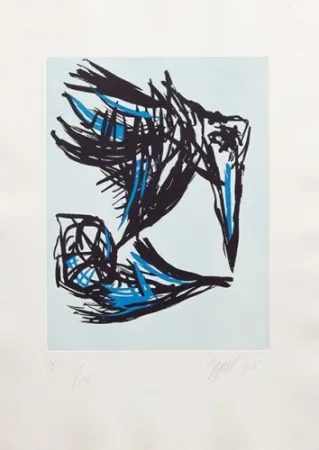 Aguatinta Appel - Los Pájaros