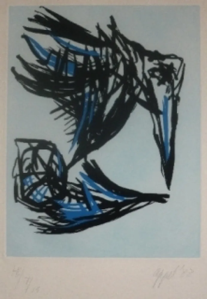 Aguafuerte Y Aguatinta Appel -  Los parajeros