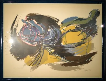 Litografía Appel - Oiseau de l’aube