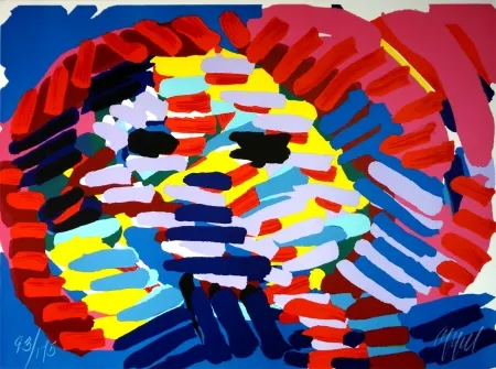 Litografía Appel - Once I was the sun