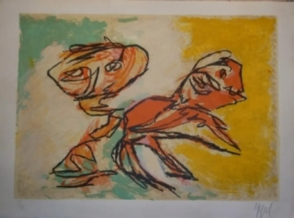 Litografía Appel - Sans titre