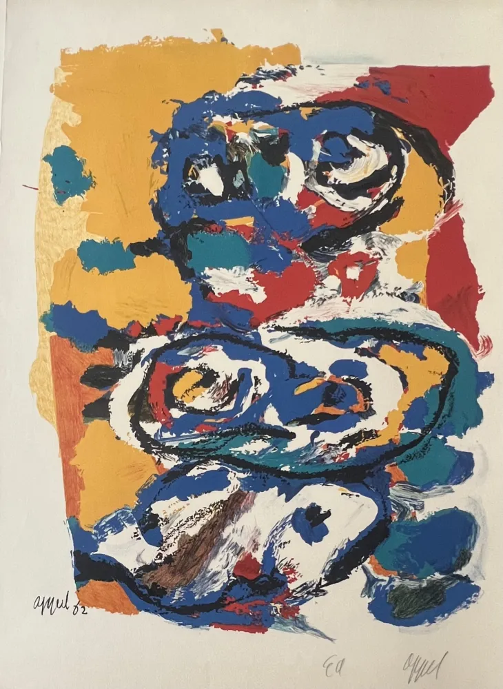 Litografía Appel - Toi et Moi, 1962- Exemplaire d'artiste ea