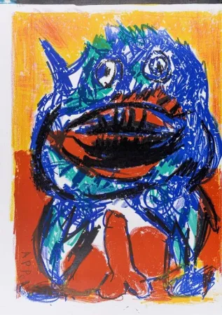 Litografía Appel - Untitled,