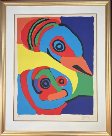 Litografía Appel - Untitled