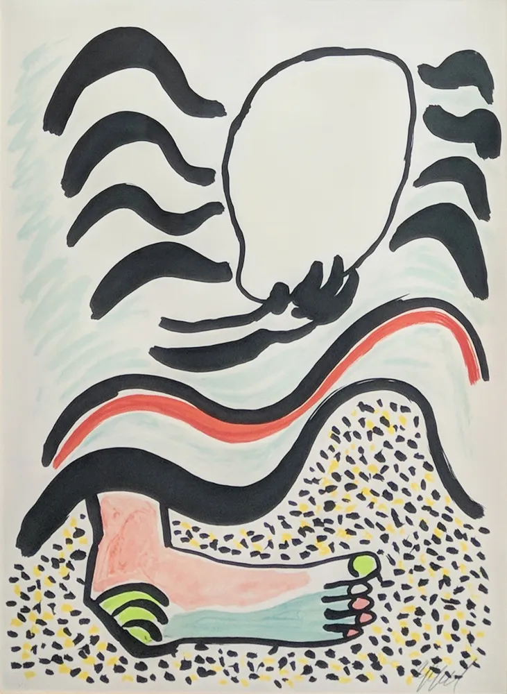 Litografía Appel - UNTITLED (FROM TANTRIKA 1)