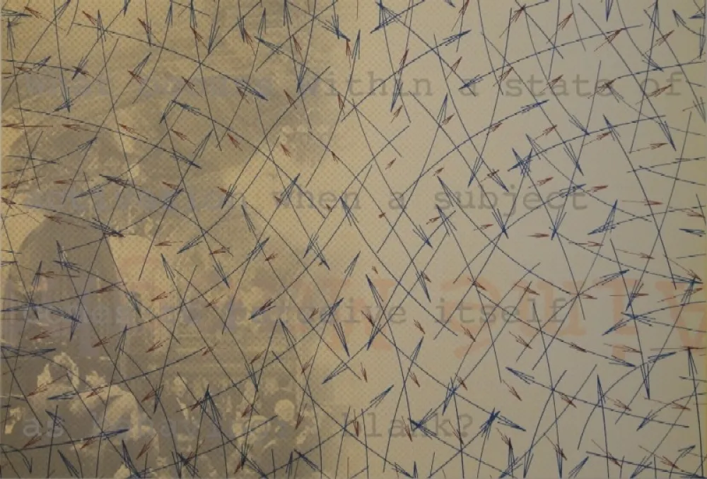 Litografía Arakawa - DERRIÈRE LE MIROIR, No 252. Arakawa.  