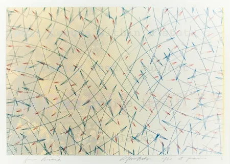 Litografía Arakawa - For aimé