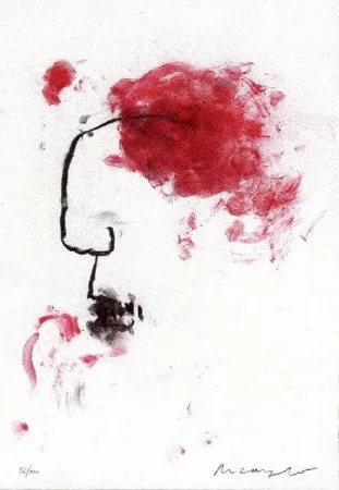 Litografía Arcangelo - Senza titolo