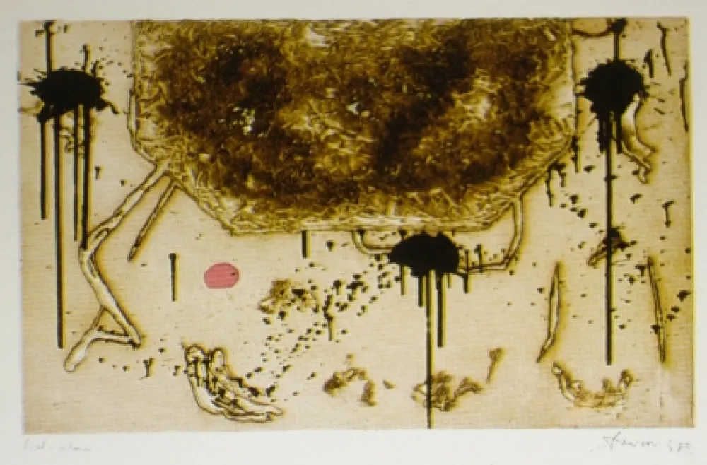 Aguafuerte Y Aguatinta Argimon - Forma bistre