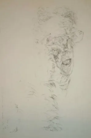 Litografía Arhika - Autoportrait