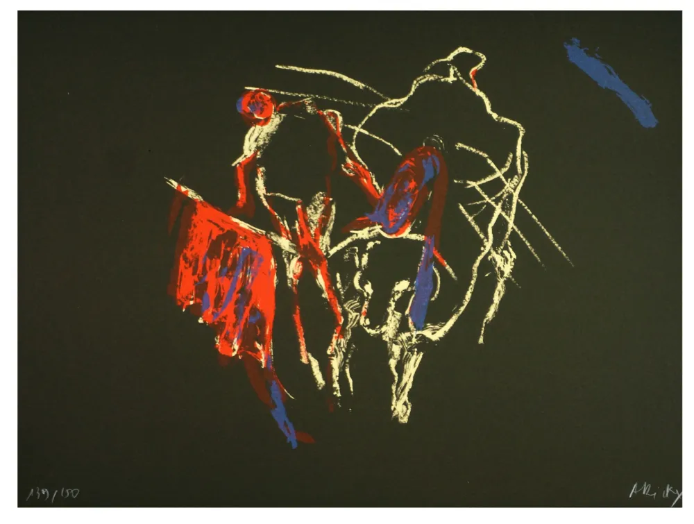 Litografía Arickx - La lidia d’Aricks 3