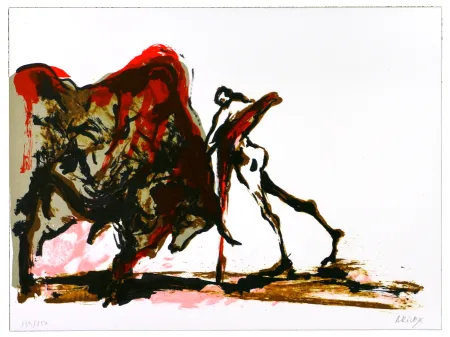 Litografía Arickx - La lidia d’Aricks 6
