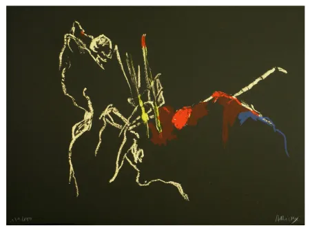 Litografía Arickx - La lidia d’Aricks 7