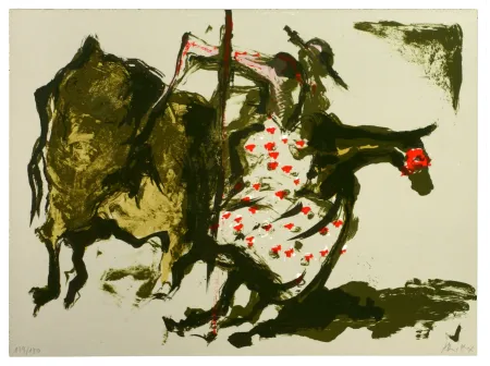 Litografía Arickx - La lidia d’Aricks 9