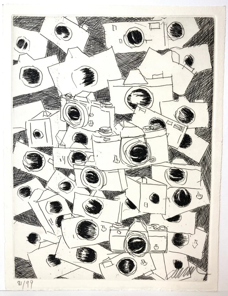 Aguafuerte Arman - Accumulations 