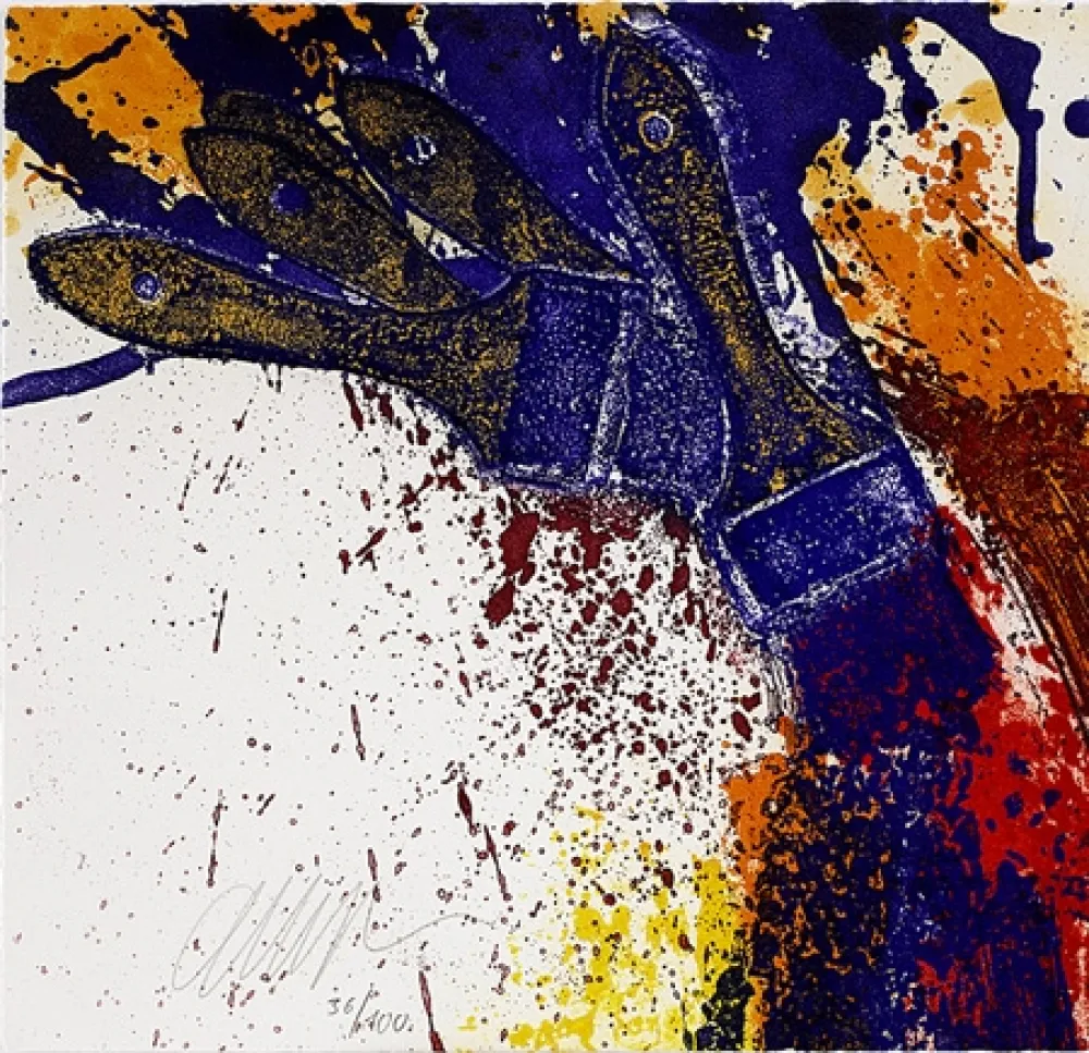 Grabado Arman - Arman retrospective