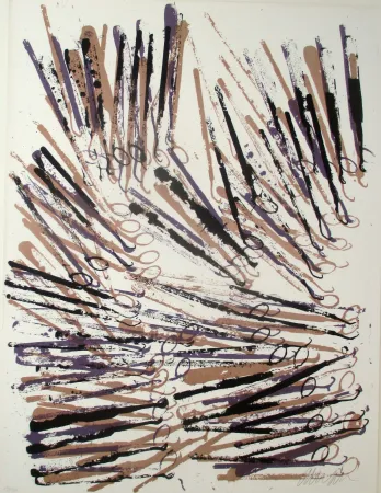 Litografía Arman - Artistery: Dentistery plate 4