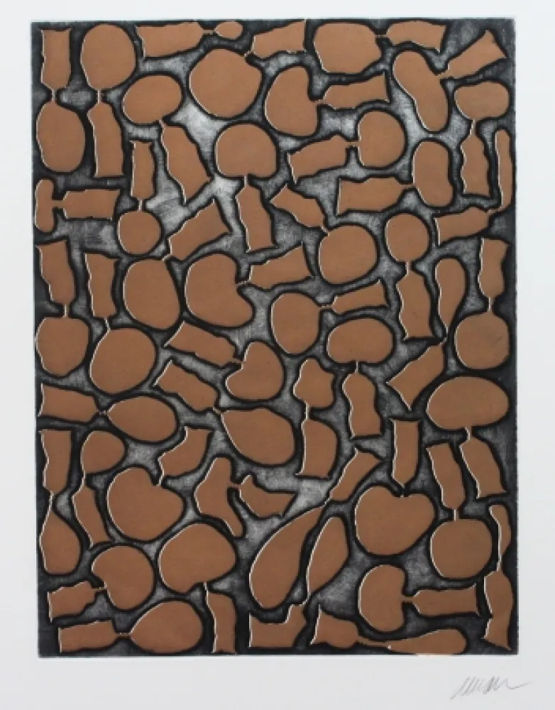 Aguatinta Arman - Bonjour Max Ernst